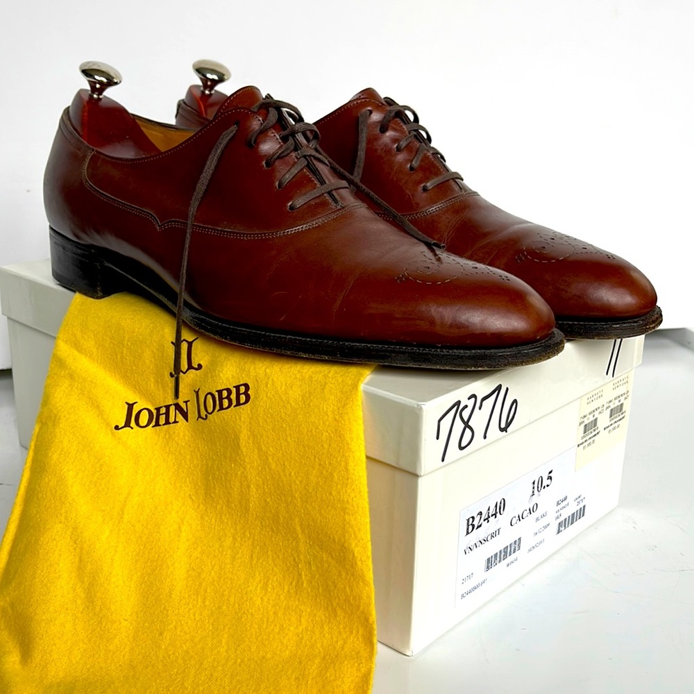 John Lobb Blake Cacao Mens dress shoe size 11